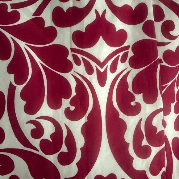 Ann Taylor Loft Floral Pink and White Silk Blend A line Skirt size 2P NWT - Picture 2 of 12